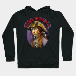 Girl power Pirate wench Hoodie